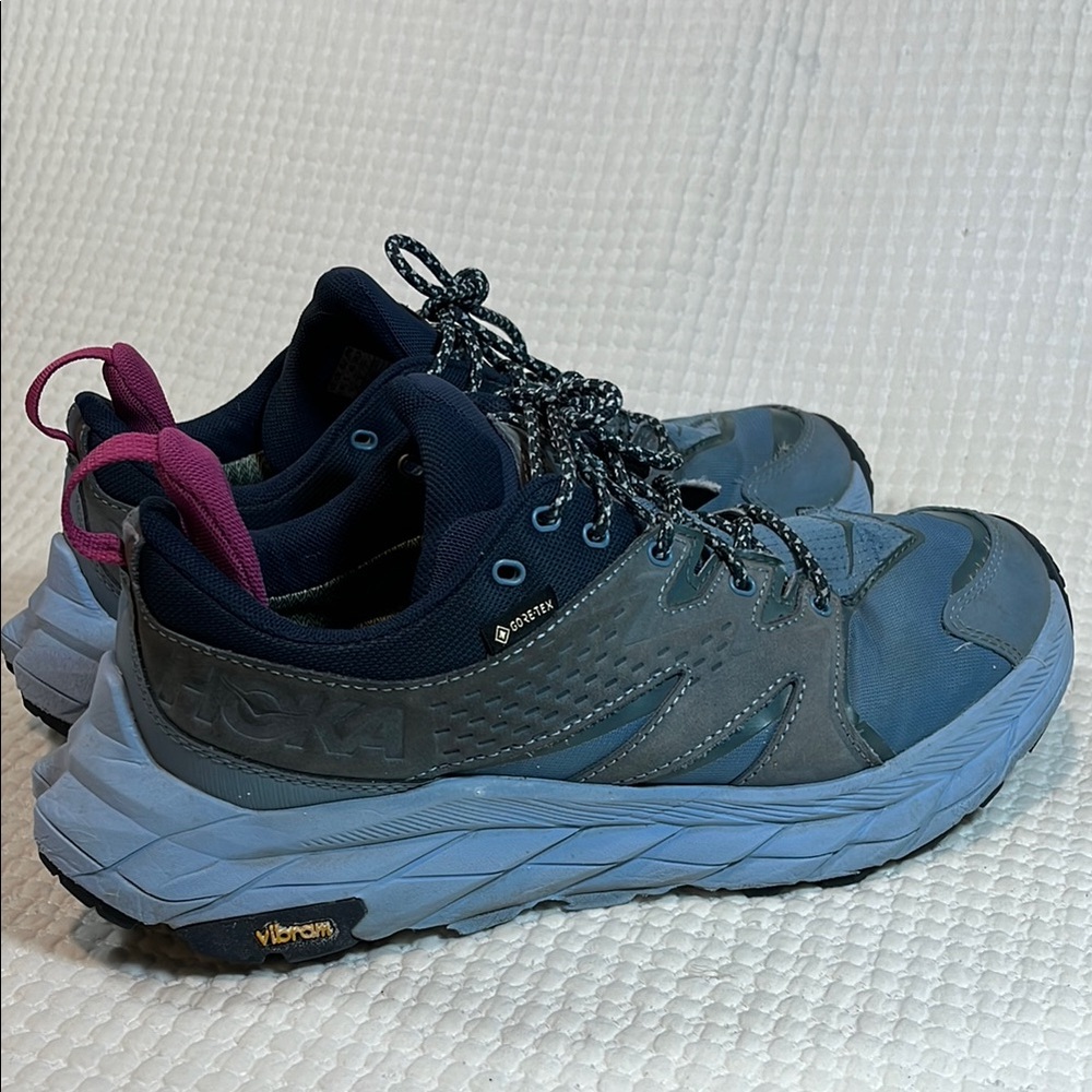 HOKA One One Anacapa Low GTX Mountain Spring Summer Song Womens Sneaker 9.5B